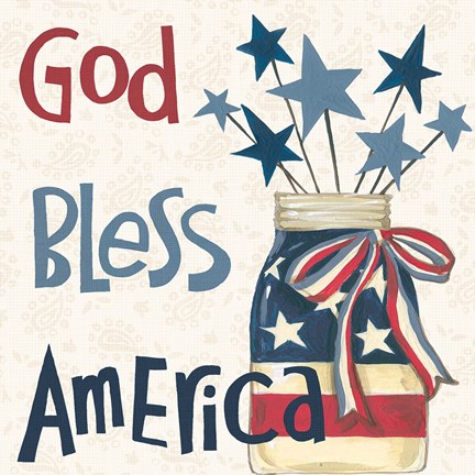 Framed American Country II Print