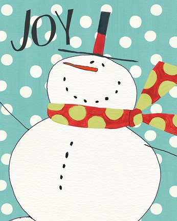 Framed Whimsy Winterland II Print