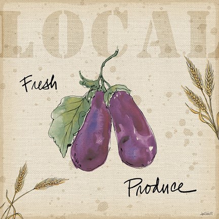 Framed Farmers Feast III Print