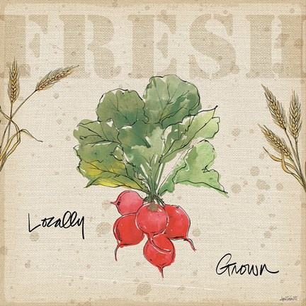 Framed Farmers Feast II Print