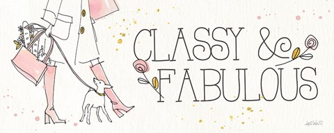 Framed Fashion Feet IX Print