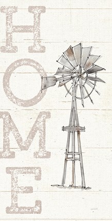 Framed Farm Memories III Home Crop Print