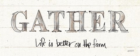 Framed Farm Memories VIII Print