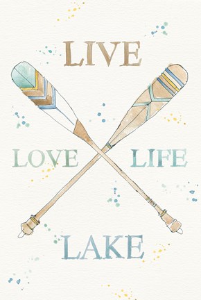 Framed Lakehouse V v2 Print