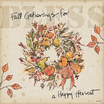 Framed Be Thankful V Print