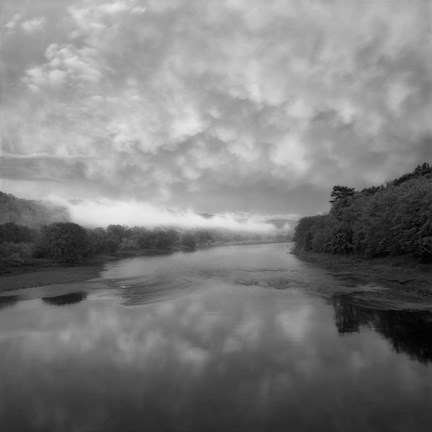 Framed Morning on the River Print