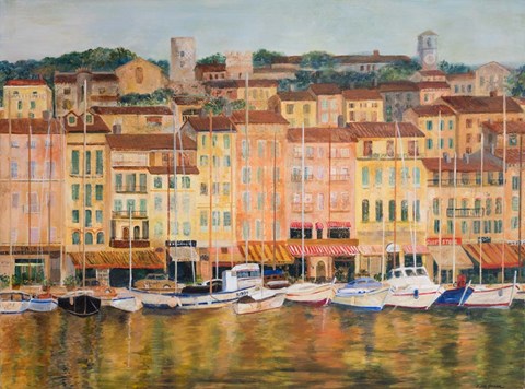 Framed Cote D&#39;Azur Print