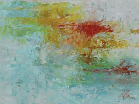 Framed Lush Sunset Print