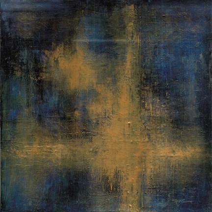 Framed Blue Fantasy Print