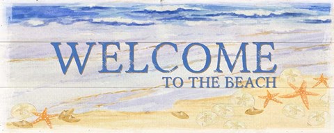 Framed Savor the Sea Panel II Print