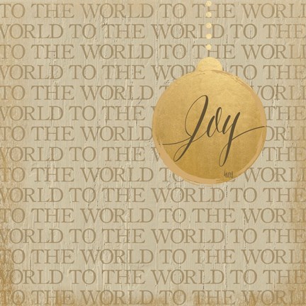 Framed Christmas Ornaments II Print