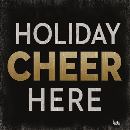 Framed Santa Cheer II Print