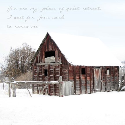 Framed Quiet Retreat Print