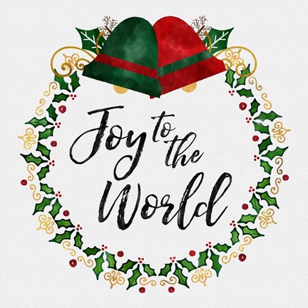 Framed Peace and Joy II Print