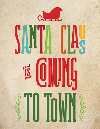 Framed Colorful Christmas IV Print