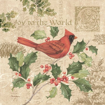 Framed Christmas Trail I Print