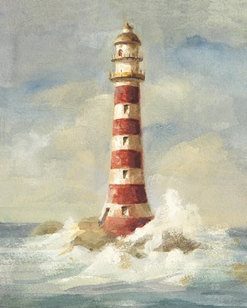 Framed Lighthouse II Print