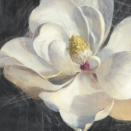 Framed Vivid Floral IV Crop Print