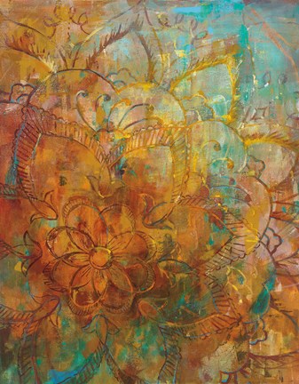 Framed Bohemian Abstract Print