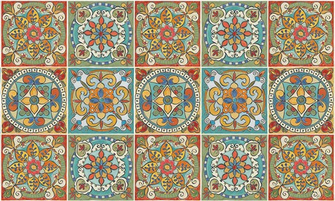 Framed Mediterranean Flair XX Print