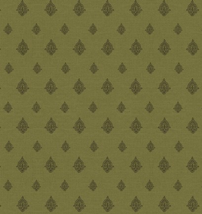 Framed Woodcut Pattern I Print