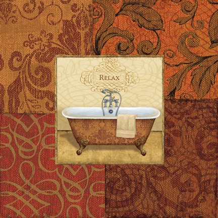 Framed Spice Bath I Print