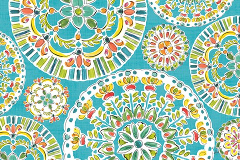 Framed Tropical Oasis VIII Print