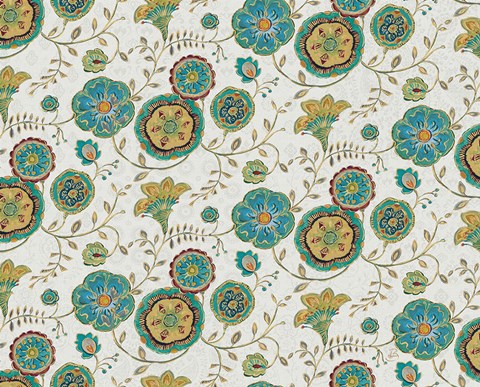 Framed Bohemian Wings Vine Print