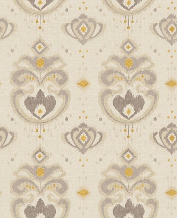 Framed Ikat Beauty Patterns Print