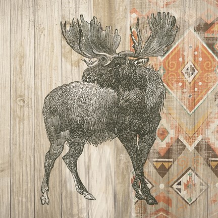 Framed Natural History Lodge Southwest VIII Print