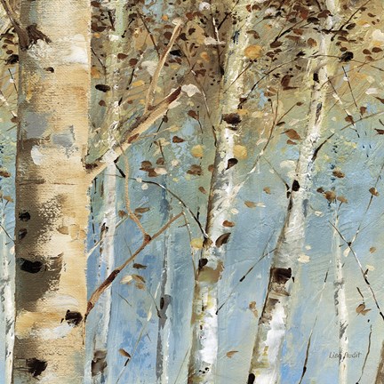 Framed White Forest IV Print