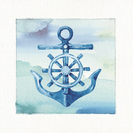 Framed Sea Life I Print