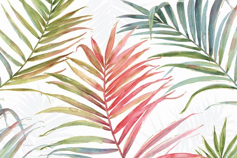 Framed Tropical Blush IV Print