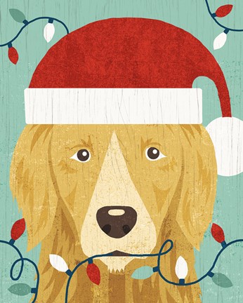 Framed Holiday on Wheels XIV Print