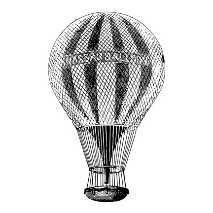 Framed Great Journey I Line Art Print