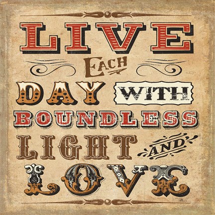 Framed Blessed II Sq Print