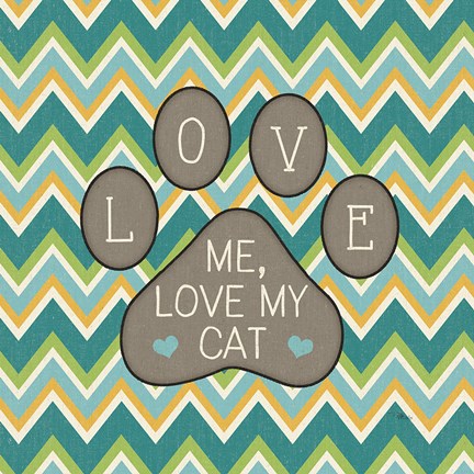 Framed Cat Sayin I Print