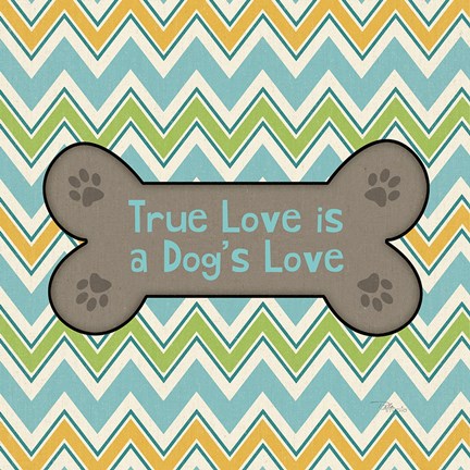 Framed Doggy Sayin I Print