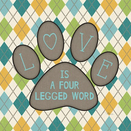 Framed Doggy Sayin II Print