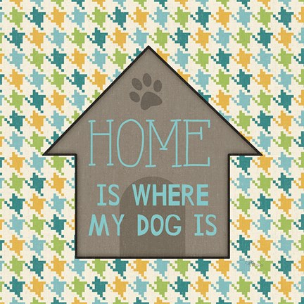 Framed Doggy Sayin IV Print