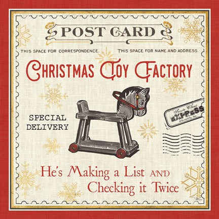 Framed North Pole Express III Print