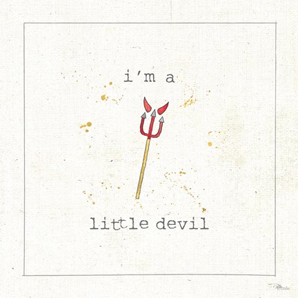 Framed Opposites Cuties XII color Print