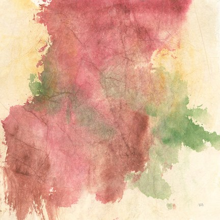 Framed Rouge Growth II Print