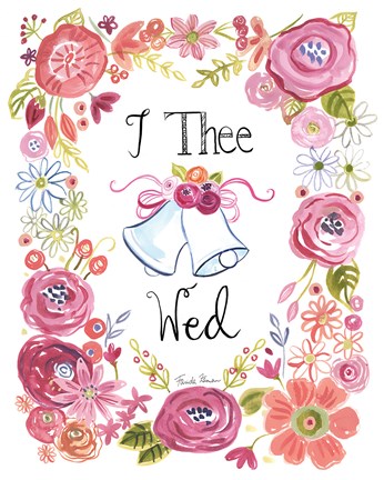 Framed I Do III Print