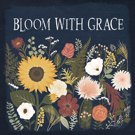 Framed Autumn Romance II Print