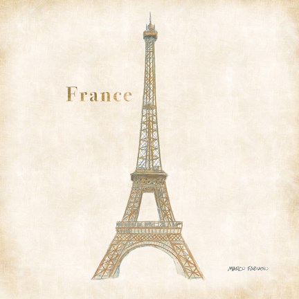 Framed World Trekker III Print