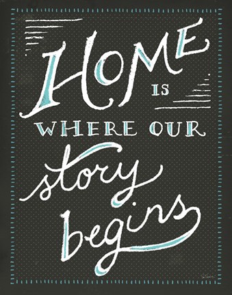 Framed Together III Print