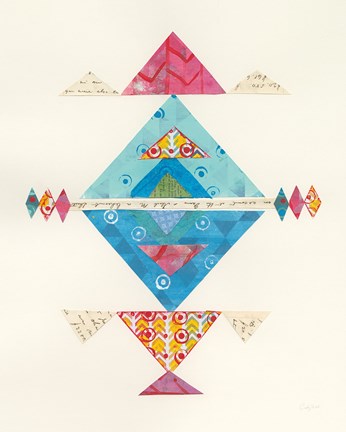 Framed Modern Abstract Design II Print