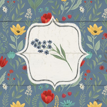 Framed Blooming Thoughts VIII Flower Print