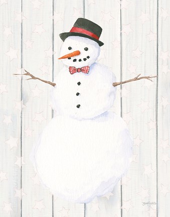 Framed Welcome Christmas II Print